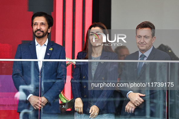 Ricardo Nunes, Sao Paulo Mayor, attends the Formula 1 Lenovo Grande Premio De Sao Paulo 2024 in Sao Paulo, Brazil, on November 3, 2024. 