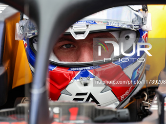 Max Verstappen of the Netherlands drives the Oracle Red Bull Racing RB20 Honda RBPT during the Formula 1 Lenovo Grande Premio De Sao Paulo 2...