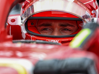 Charles Leclerc of Monaco drives the (16) Scuderia Ferrari SF-24 Ferrari during the Formula 1 Lenovo Grande Premio De Sao Paulo 2024 in Sao...