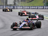 Yuki Tsunoda of Japan drives the (22) Visa Cash app RB VCARB01 Honda RBPT during the Formula 1 Lenovo Grande Premio De Sao Paulo 2024 in Sao...