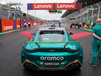 The safety car is present during the Formula 1 Lenovo Grande Premio De Sao Paulo 2024 in Sao Paulo, Brazil, on November 3, 2024. (