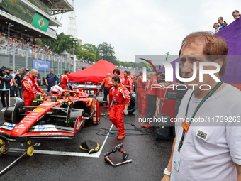 Chico Longo is the Ferrari importer for Brazil during the Formula 1 Lenovo Grande Premio De Sao Paulo 2024 in Sao Paulo, Brazil, on November...