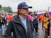 Emerson Fittipaldi participates in the Formula 1 Lenovo Grande Premio De Sao Paulo 2024 in Sao Paulo, Brazil, on November 3, 2024. (