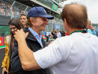 Emerson Fittipaldi participates in the Formula 1 Lenovo Grande Premio De Sao Paulo 2024 in Sao Paulo, Brazil, on November 3, 2024. (