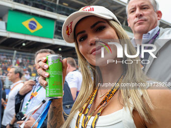 Leticia Bufoni, a skater, participates in the Formula 1 Lenovo Grande Premio De Sao Paulo 2024 in Sao Paulo, Brazil, on November 3, 2024. (