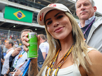 Leticia Bufoni, a skater, participates in the Formula 1 Lenovo Grande Premio De Sao Paulo 2024 in Sao Paulo, Brazil, on November 3, 2024. (