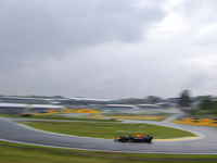 Max Verstappen of the Netherlands drives the Oracle Red Bull Racing RB20 Honda RBPT during the Formula 1 Lenovo Grande Premio De Sao Paulo 2...