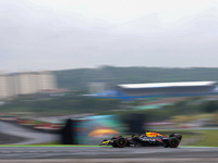 Max Verstappen of the Netherlands drives the Oracle Red Bull Racing RB20 Honda RBPT during the Formula 1 Lenovo Grande Premio De Sao Paulo 2...