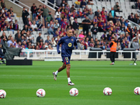 Raphinha Dias plays during the match between FC Barcelona and RCD Espanyol, corresponding to week 12 of LaLiga EA Sports, at the Lluis Compa...