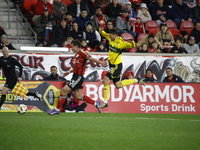 A general view of the match between Columbus and Red Bull during the MLS match at Red Bull Arena in Harris, N.J., on November 3, 2024, where...