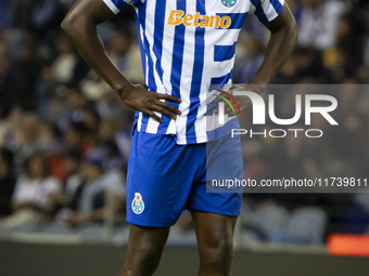 Samu takes part in the Portuguese Primeira Liga soccer match against Estoril at Estadio do Dragao in Porto, Portugal, on November 3, 2024. (