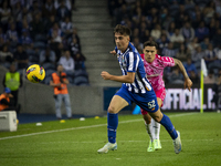 Martim Fernandes of FC Porto plays in the Portuguese Premier League soccer match against Estoril at the Estadio do Dragao in Porto, Portugal...