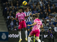 Martim Fernandes of FC Porto plays in the Portuguese Premier League soccer match against Estoril at the Estadio do Dragao in Porto, Portugal...