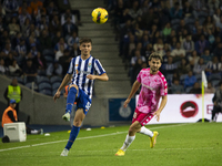 Martim Fernandes of FC Porto plays in the Portuguese Premier League soccer match against Estoril at the Estadio do Dragao in Porto, Portugal...