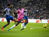 Namaso of FC Porto plays in the Portuguese Premier League soccer match against Estoril at the Estadio do Dragao in Porto, Portugal, on Novem...