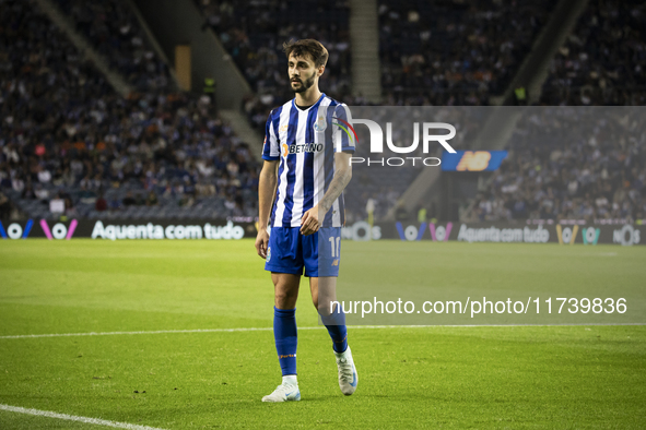 Fabio Vieira of FC Porto plays in the Portuguese Premier League soccer match against Estoril at the Estadio do Dragao in Porto, Portugal, on...