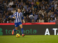 Pepe of FC Porto plays in the Portuguese Premier League soccer match against Estoril at the Estadio do Dragao in Porto, Portugal, on Novembe...