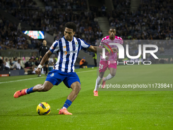 Namaso of FC Porto plays in the Portuguese Premier League soccer match against Estoril at the Estadio do Dragao in Porto, Portugal, on Novem...