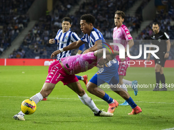 Namaso of FC Porto plays in the Portuguese Premier League soccer match against Estoril at the Estadio do Dragao in Porto, Portugal, on Novem...