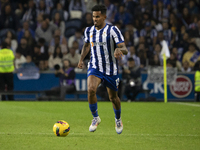 Galeno of FC Porto plays in the Portuguese Premier League soccer match against Estoril at the Estadio do Dragao in Porto, Portugal, on Novem...