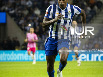 Samu takes part in the Portuguese Primeira Liga soccer match against Estoril at Estadio do Dragao in Porto, Portugal, on November 3, 2024. (