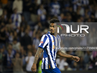 Galeno of FC Porto plays in the Portuguese Premier League soccer match against Estoril at the Estadio do Dragao in Porto, Portugal, on Novem...