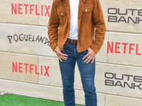 Marland Burke arrives at Netflix's Poguelandia 2024 Event Celebrating 'Outer Banks' Season 4 Part 2 held at Barker Hangar on November 2, 202...