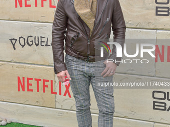 Cullen Moss arrives at Netflix's Poguelandia 2024 Event Celebrating 'Outer Banks' Season 4 Part 2 held at Barker Hangar on November 2, 2024...