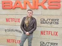 Cullen Moss arrives at Netflix's Poguelandia 2024 Event Celebrating 'Outer Banks' Season 4 Part 2 held at Barker Hangar on November 2, 2024...