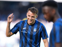 Mateo Retegui of Atalanta BC looks on during the serie Serie A Enilive match between SSC Napoli and Atalanta BC at Stadio Diego Armando Mara...