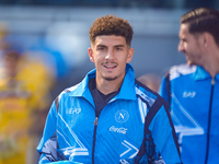 Giovanni Di Lorenzo of SSC Napoli looks on during the serie Serie A Enilive match between SSC Napoli and Atalanta BC at Stadio Diego Armando...