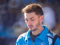 Billy Gilmour of SSC Napoli looks on during the serie Serie A Enilive match between SSC Napoli and Atalanta BC at Stadio Diego Armando Marad...