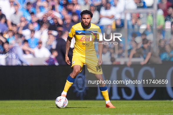 Ederson of Atalanta BC during the serie Serie A Enilive match between SSC Napoli and Atalanta BC at Stadio Diego Armando Maradona on Novembe...