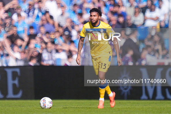 Ederson of Atalanta BC during the serie Serie A Enilive match between SSC Napoli and Atalanta BC at Stadio Diego Armando Maradona on Novembe...