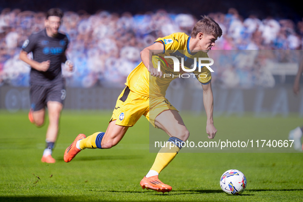 Marten de Roon of Atalanta BC during the serie Serie A Enilive match between SSC Napoli and Atalanta BC at Stadio Diego Armando Maradona on...