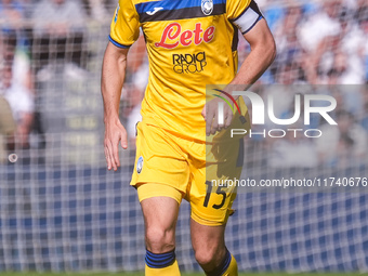 Marten de Roon of Atalanta BC during the serie Serie A Enilive match between SSC Napoli and Atalanta BC at Stadio Diego Armando Maradona on...