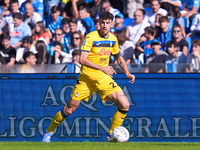 Matteo Ruggeri of Atalanta BC during the serie Serie A Enilive match between SSC Napoli and Atalanta BC at Stadio Diego Armando Maradona on...