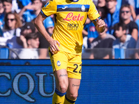 Matteo Ruggeri of Atalanta BC during the serie Serie A Enilive match between SSC Napoli and Atalanta BC at Stadio Diego Armando Maradona on...