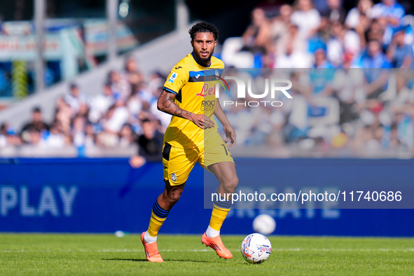 Ederson of Atalanta BC during the serie Serie A Enilive match between SSC Napoli and Atalanta BC at Stadio Diego Armando Maradona on Novembe...