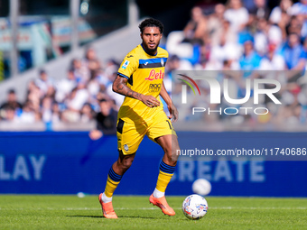 Ederson of Atalanta BC during the serie Serie A Enilive match between SSC Napoli and Atalanta BC at Stadio Diego Armando Maradona on Novembe...