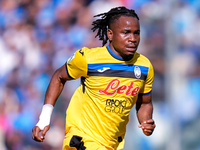 Ademola Lookman of Atalanta BC during the serie Serie A Enilive match between SSC Napoli and Atalanta BC at Stadio Diego Armando Maradona on...