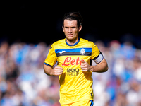 Marten de Roon of Atalanta BC looks on during the serie Serie A Enilive match between SSC Napoli and Atalanta BC at Stadio Diego Armando Mar...