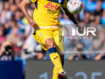 Davide Zappacosta of Atalanta BC during the serie Serie A Enilive match between SSC Napoli and Atalanta BC at Stadio Diego Armando Maradona...