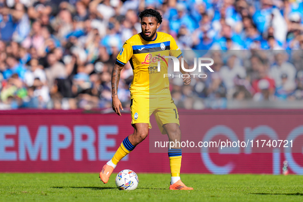 Ederson of Atalanta BC during the serie Serie A Enilive match between SSC Napoli and Atalanta BC at Stadio Diego Armando Maradona on Novembe...