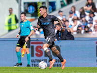 Matteo Politano of SSC Napoli during the serie Serie A Enilive match between SSC Napoli and Atalanta BC at Stadio Diego Armando Maradona on...