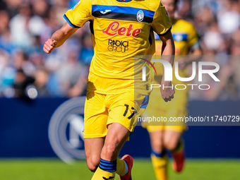 Charles De Ketelaere of Atalanta BC during the serie Serie A Enilive match between SSC Napoli and Atalanta BC at Stadio Diego Armando Marado...