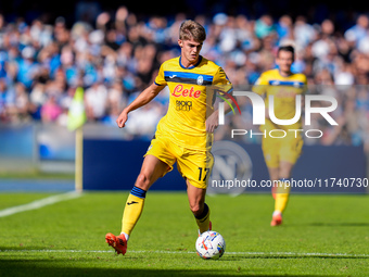 Charles De Ketelaere of Atalanta BC during the serie Serie A Enilive match between SSC Napoli and Atalanta BC at Stadio Diego Armando Marado...