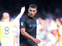 Alessandro Buongiorno of SSC Napoli looks on during the serie Serie A Enilive match between SSC Napoli and Atalanta BC at Stadio Diego Arman...