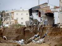 The town of Xiva, close to Valencia, is heavily affected by the floods of the last week. The visit of the King of Spain, Felipe VI, is plann...