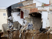 The town of Xiva, close to Valencia, is heavily affected by the floods of the last week. The visit of the King of Spain, Felipe VI, is plann...